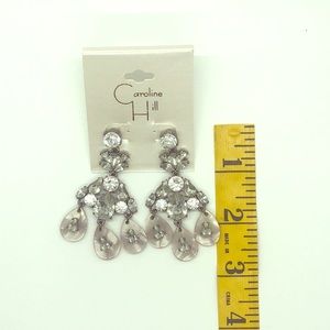 Caroline Hill antiqued crystal earrings.